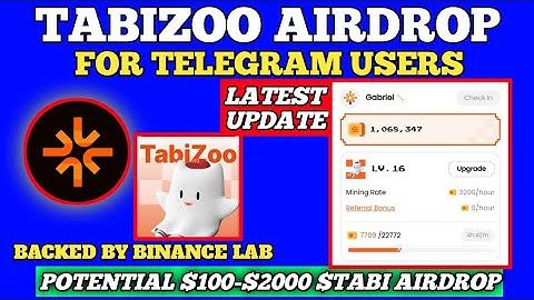 TabiZoo ($TABI) Telegram Airdrop Guide: Earn $100-$2000 Potential Reward!