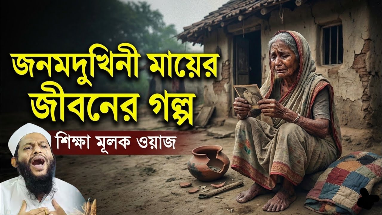 জনমদুখিনী মায়ের কান্না—চোখে পানি এনে দেবে এই ওয়াজ | ক্বারী সাইদুল ইসলাম আসাদ