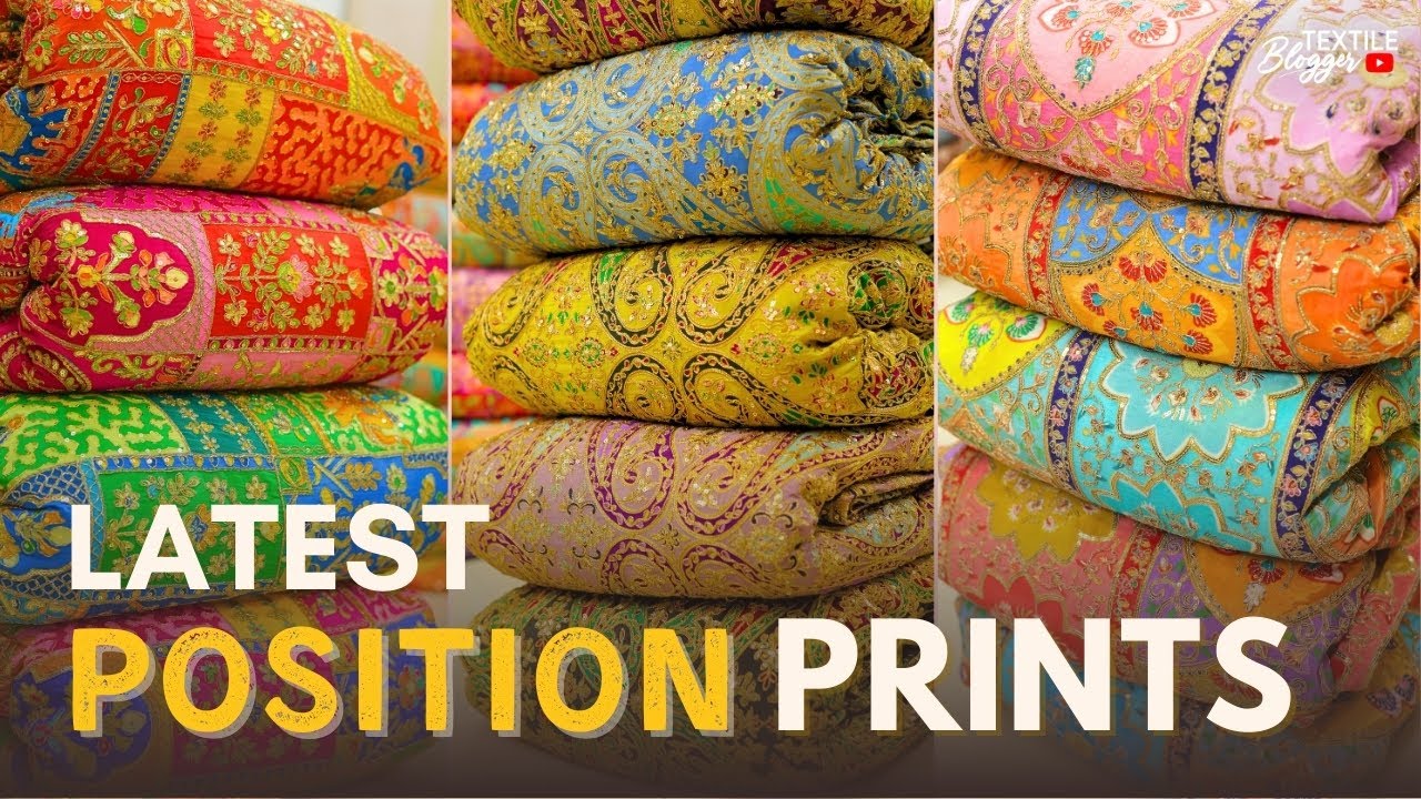 New Latest Designs Of Position Print Fabrics | Boutique Fabrics ...