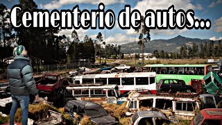 Thumbnail image for Así es un CEMENTERIO de AUTOS en Quito 😮 ( Encontré de todo ahí ) #cementeriodeautos #tendencia
