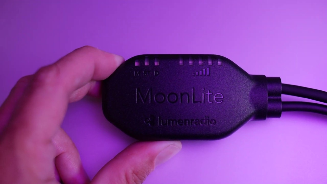 Luminair 3 - Setting up LumenRadio MoonLite - YouTube