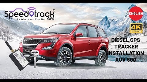 🆕Speedotrack Diesel Monitoring Gps Tracker Installation Mahindra XUV 500 ENGLISH AC Status 👉Best GPS