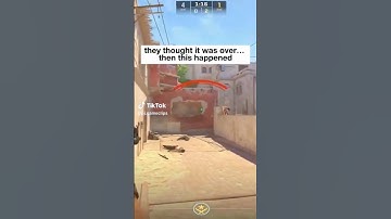 CS2 1v4 Clutch #shorts