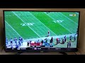 OMG! Penalty flag hits the football in flight! 9/26/21