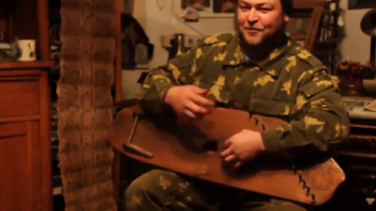 Игра на гуслях. Былина о трёх богатырях - YouTube
