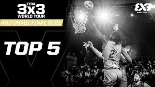 Outstanding Plays! 🏀 | TOP 5 | FIBA 3x3 World Tour Finals 2022