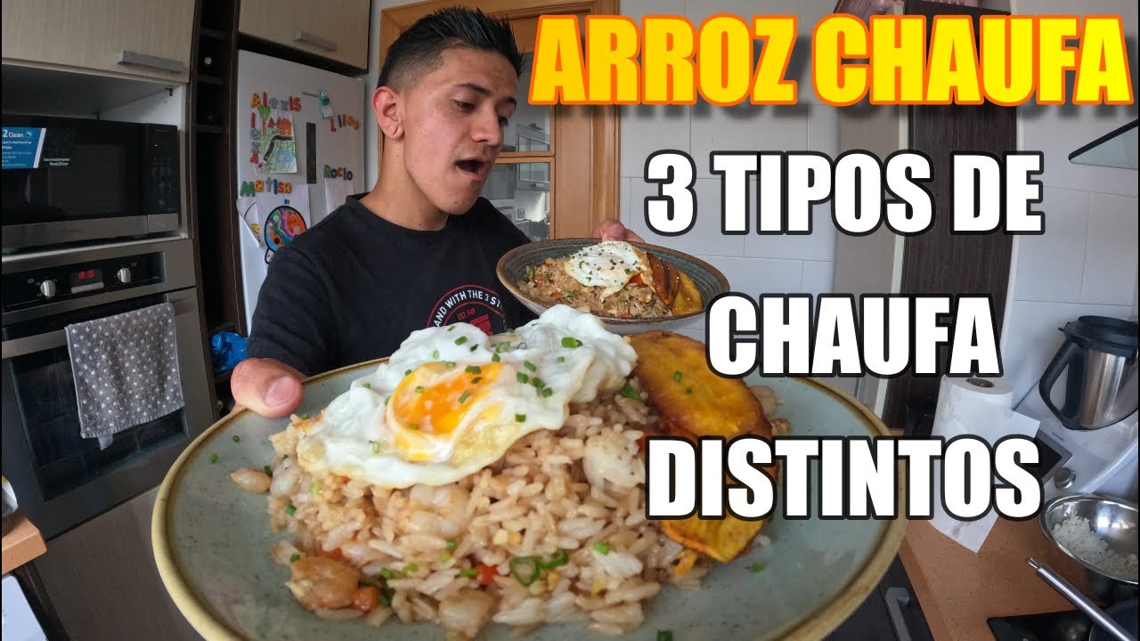 ARROZ CHAUFA: 3 versiones únicas y deliciosas