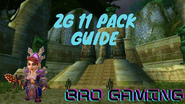 ZG 11 Pack Mage Boost Tutorial and Tips. TBC Classic Prep.
