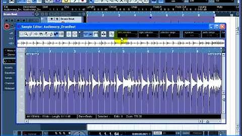 Cubase 4 Tutorial 4 Working with loops