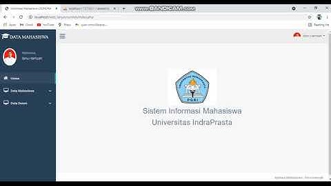 membuat website data mahasiswa menggunakan PHP mysql