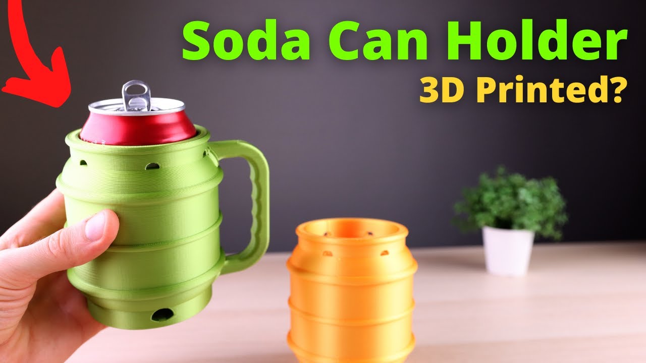 Medicin hjerte Hovedgade 3D Printing a Soda Can Holder #Shorts - YouTube