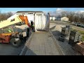 #702 Delivering Cable Reels The Life of an Owner Operator Flatbed Truck Driver