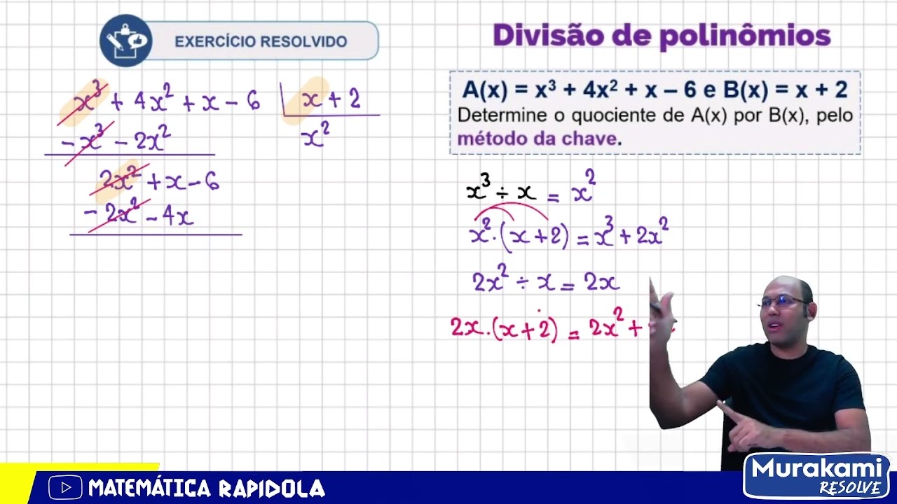 Exercicio Divisão De Polinomios - BINKEDU