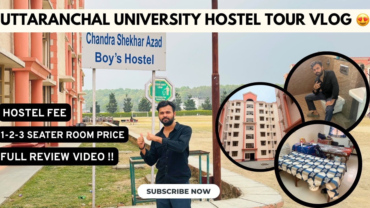 Uttranchal university hostel tour 😍 || Full detail !!