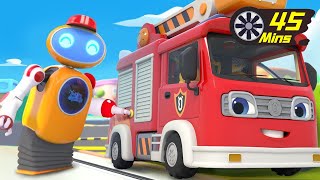 Fire Truck is Running out of Gas | Monster Truck | Car Cartoon | Kids Cartoon | BabyBus - Cars World