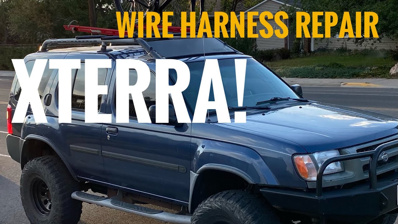 2000 (1st Gen) Nissan Xterra Wire Harness Repair - YouTube