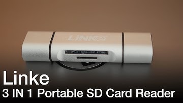 Linke 3 in 1 USB Type-C Card Reader Product Showcase