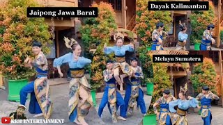 Tari kreasi Nusantara modern || kesenian tradisional kolaborasi dalam satu tampilan #shorts