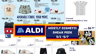 ALDI Sneak Peek Week Of 5/1 to 5/7  Mostly DISNEY!!! & A Few Other Cute Things!