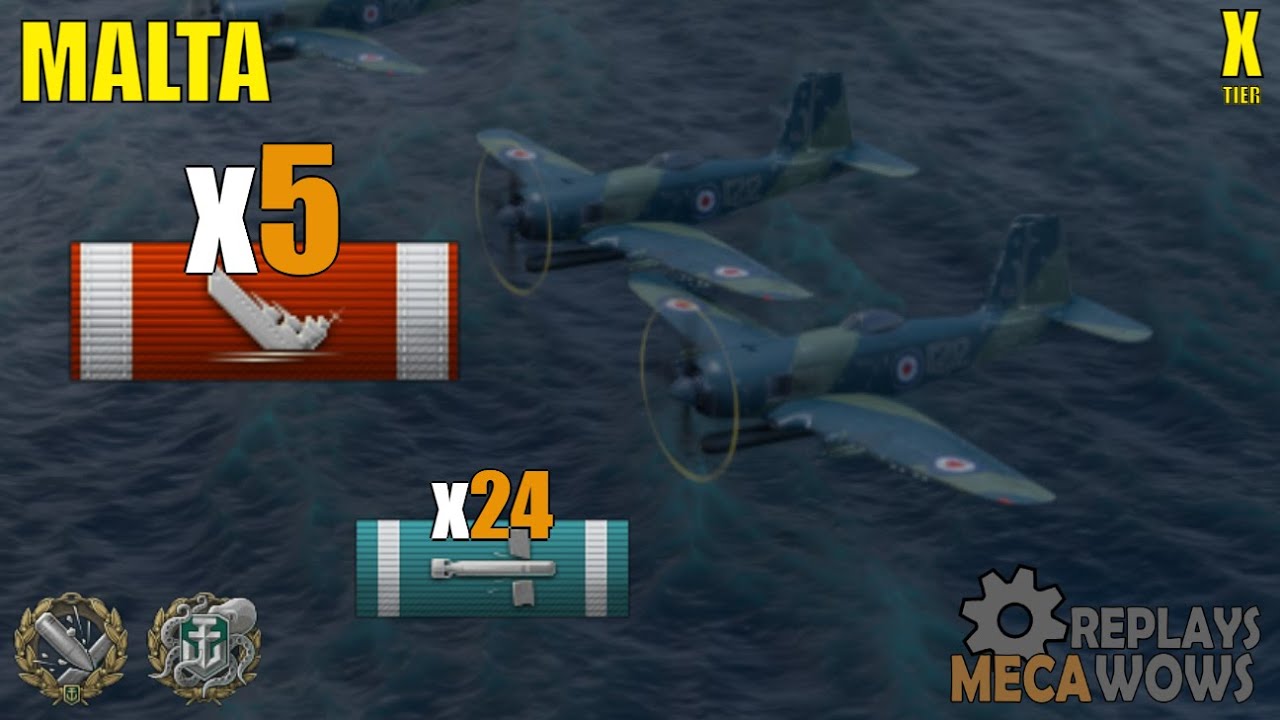 Malta 5 Kills & 158k Damage | World of Warships Gameplay - YouTube