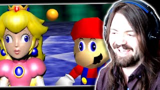 HOLY CRAP PEACH IS BACK!!! - Super Mario 64 Poorly Explained