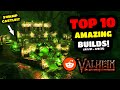 REACTING TO 10 AMAZING VALHEIM BUILDS ON REDDIT! (r/Valheim) #3