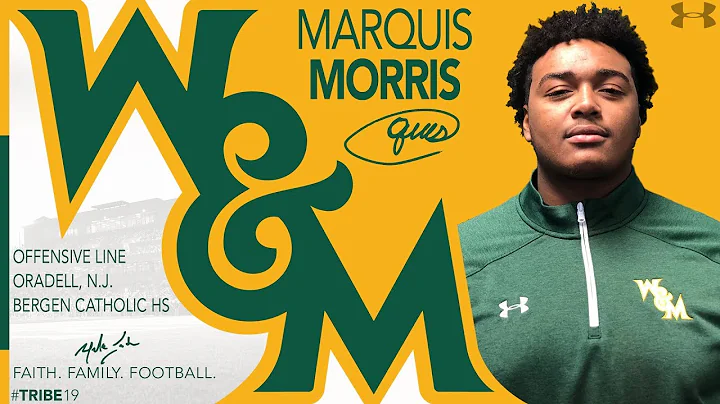 2019 W&M Football - Marquis Morris