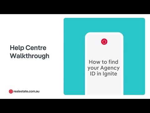Finding your Agency ID in Ignite