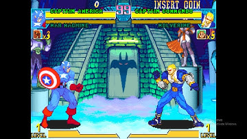 Captain America VS Captain Commando | Marvel vs Capcom clash of heroes | EP-346 | #BlusterGameX