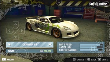 Need for Speed ​​​​​​Most Wanted PPSSPP | Unlock all cars