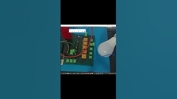 Triggering AC loads using 5pin relay. #electronics #circuit #project #programming