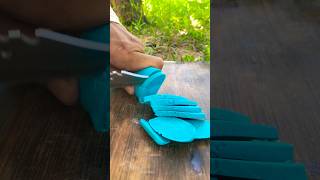 Survival Skills : SMART idea and USEFUL Make mini soap & save water #bushcraft #outdoors #survival