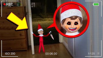 I Caught EVIL ELF ON THE SHELF Moving On Camera IN REAL LIFE