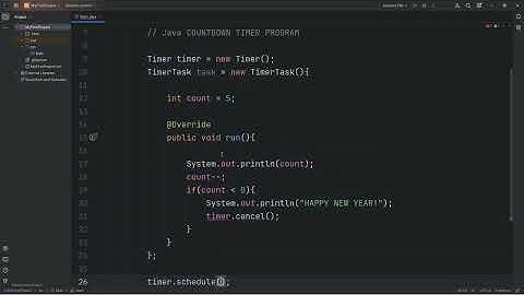 Code a Java countdown timer in 6 minutes! ⏳