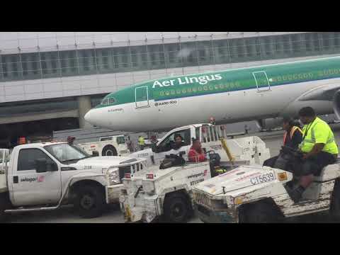 Aer Lingus Airline/ SFO Airport
