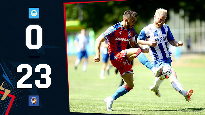 SESTŘIH BRANEK: FC Viktoria Plzeň vs. TJ Slavoj Stod