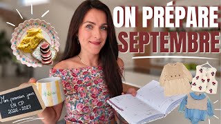 BACK! Back-to-school organization, kids, shopping, reset, recipes