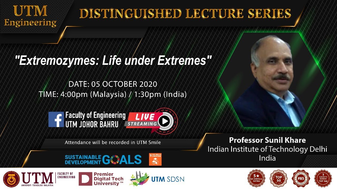 Distinguished Lecture Series #58 - Professor Sunil Khare