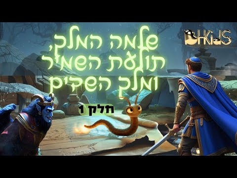 שלמה המלך, תולעת השמיר ומלך השדים- חלק 1