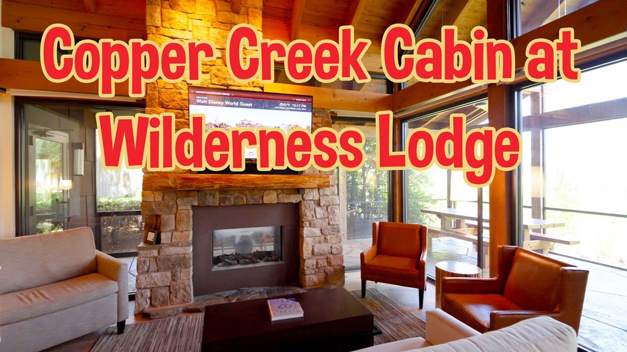Copper Creek Cabin at Wilderness Lodge - 4k Full Tour