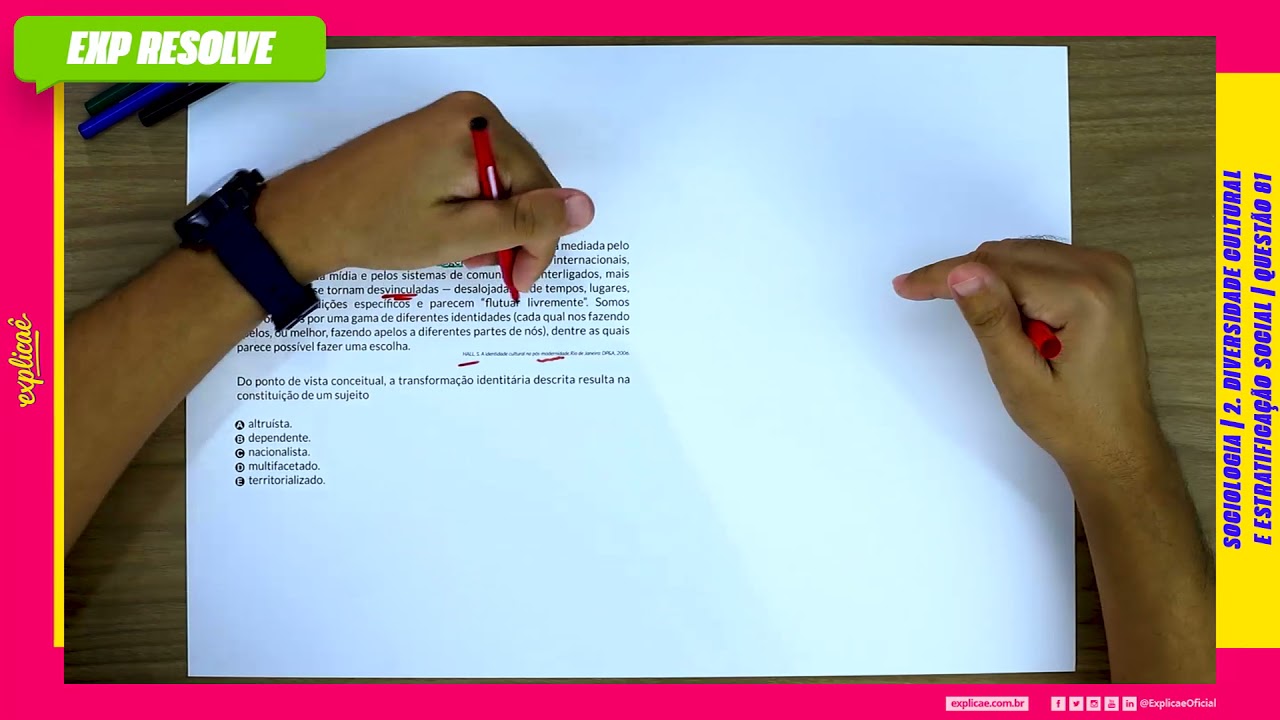 QUANTO MAIS A VIDA SOCIAL SE TORNA MEDIADA PELO(...) |  DIVERSIDADE CULTURAL E ESTRATIFICAÇÃO SOCIAL