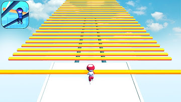 Satisfying Mobile Games Roof Rails Top Tiktok Gameplay (Android,iOS) Walkthrough All Level Update