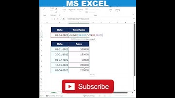 Excel SUM based (SUMIF with lessthan condition) | How to use the SUMIF function #magictricks #shorts