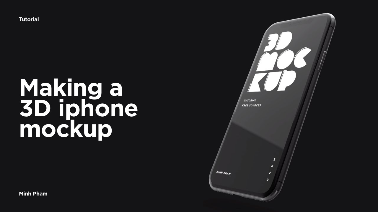 Download Making A 3d Iphone Mockup With After Effects And Element 3d Tutorials Youtube