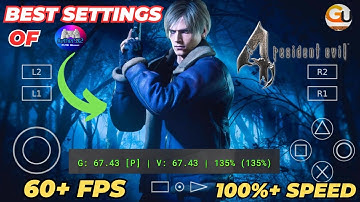 60 FPS Best Settings of Aethersx2 For Resident Evil 4