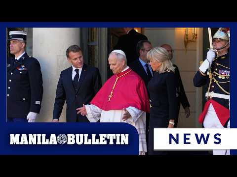 Pope Leo XIV arrives to Paris for first day of an official visit to France