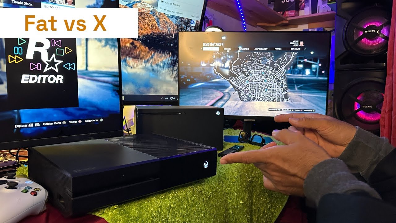 Xbox Series X vs Xbox One Fat / cuál enciende más rápido? - YouTube
