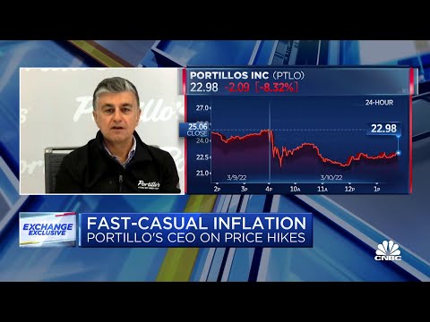 Our valuation proposition has gotten stronger despite inflation: Portillo's CEO Michael Osanloo