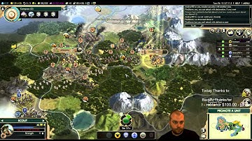 Civilization 5 Multiplayer 135: Maya [3/4] ( BNW 6 Player Free For All) Gameplay/Commentary