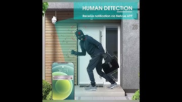 Netvue Security Camera Outdoor, 2k 3MP IP Camera